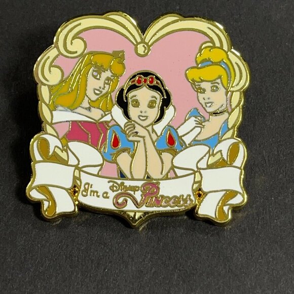 Disney Aurora Princess Trading Pin Cinderella Snow White Badge Lapel Pin Jewelry - Picture 9 of 11